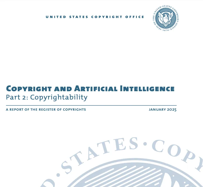 AI and Creativity: U.S. Copyright Office Clarifies Key Rules for Human Authorship